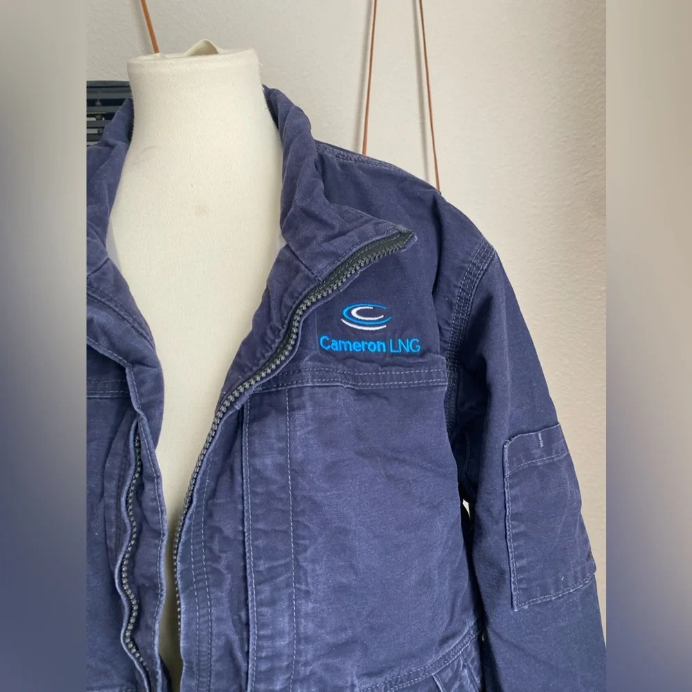 Carhartt FR Full Swing Blue Armstrong Active Jacket, Size Large